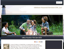 Tablet Screenshot of odelsonfinancial.com